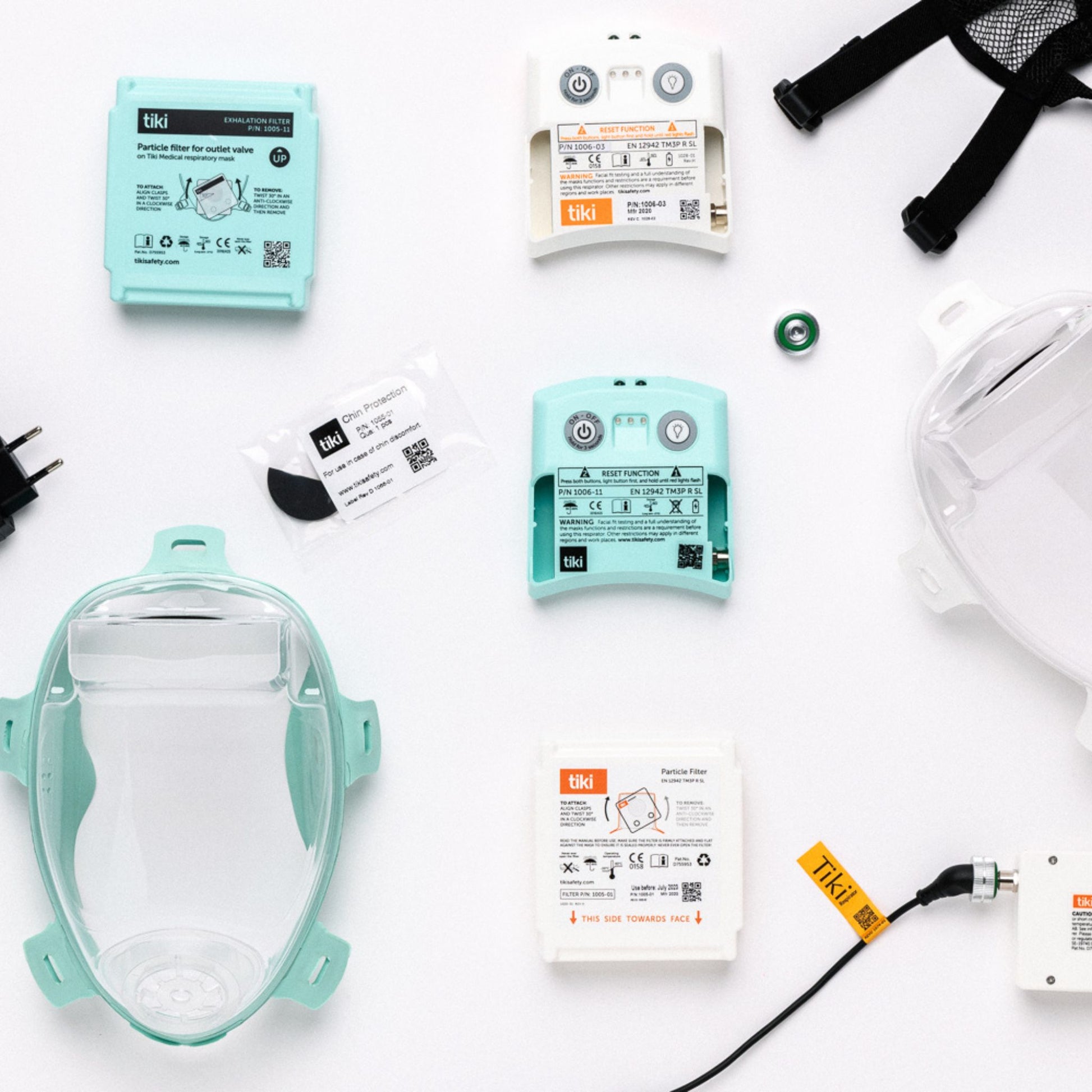 Tiki start visor 5pcs